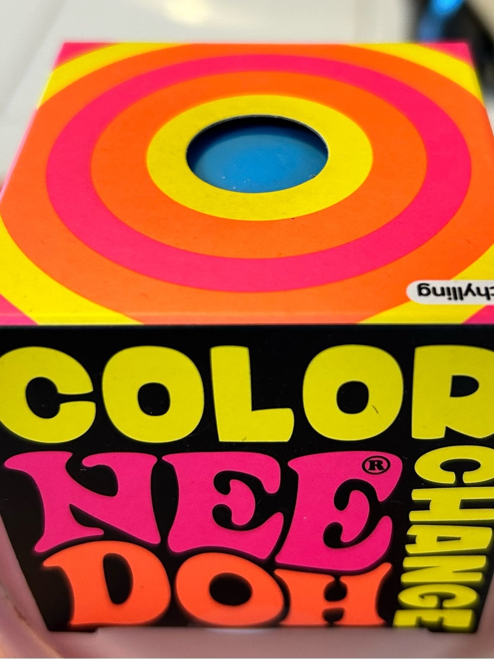 BLUE NEEDOH Color Change Squishy NEW in BOX